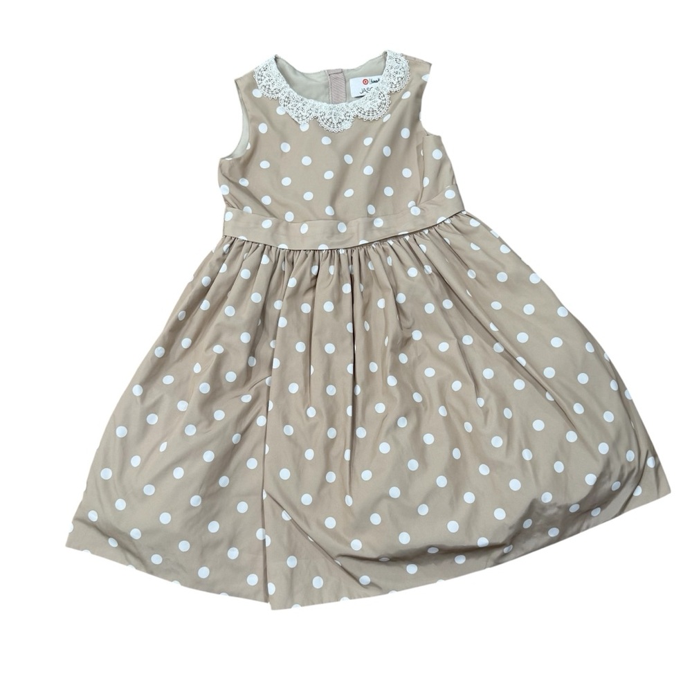 Jason Wu for Target Polka Dot Sleeveless Dress with‎ Lace Collar
